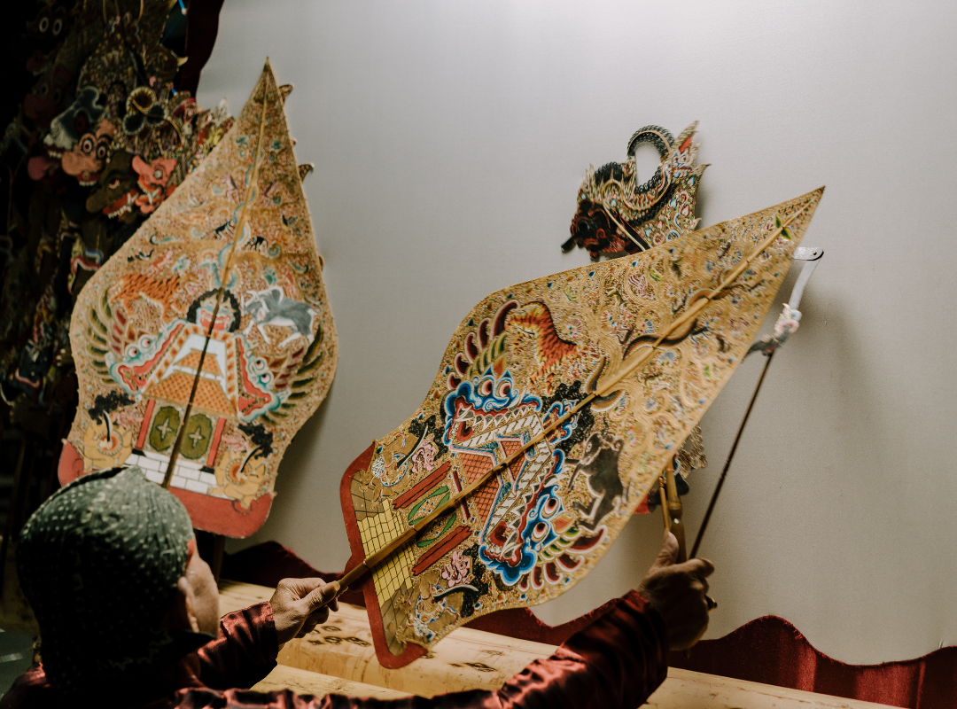 Jogja kesenian tradisional wayang kulit