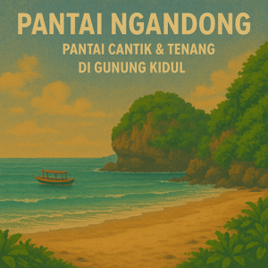 Pantai Ngandong Jogja – Pantai Cantik & Tenang di Gunung Kidul