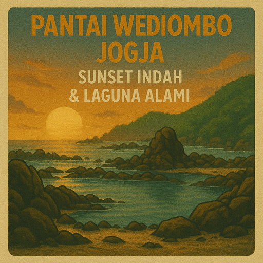Pantai Wediombo Jogja – Sunset Indah & Laguna Alami
