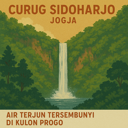 Curug Sidoharjo Jogja – Air Terjun Tersembunyi di Kulon Progo