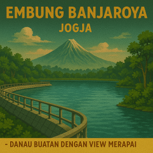 Embung Banjaroya Jogja – Danau Buatan dengan View Merapi