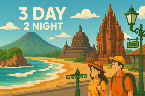Paket Wisata Jogja 3 Hari 2 Malam - 3 Day 2 Night