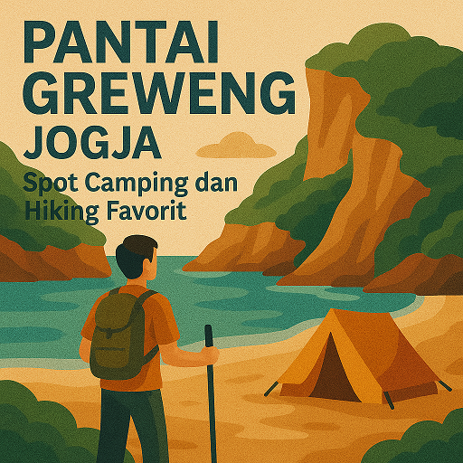 Pantai Greweng Jogja – Spot Camping dan Hiking Favorit